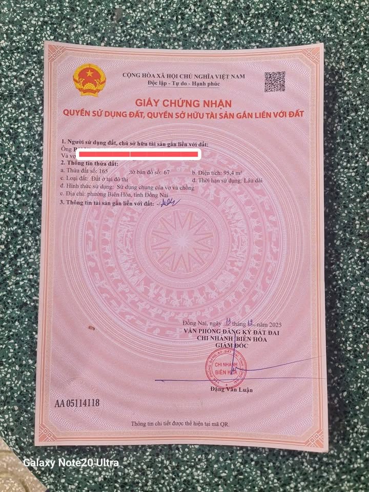 Đất nền 95m² Tân Bình, Dĩ An - Giá chỉ 2.6 tỷ, sổ hồng chính chủ!