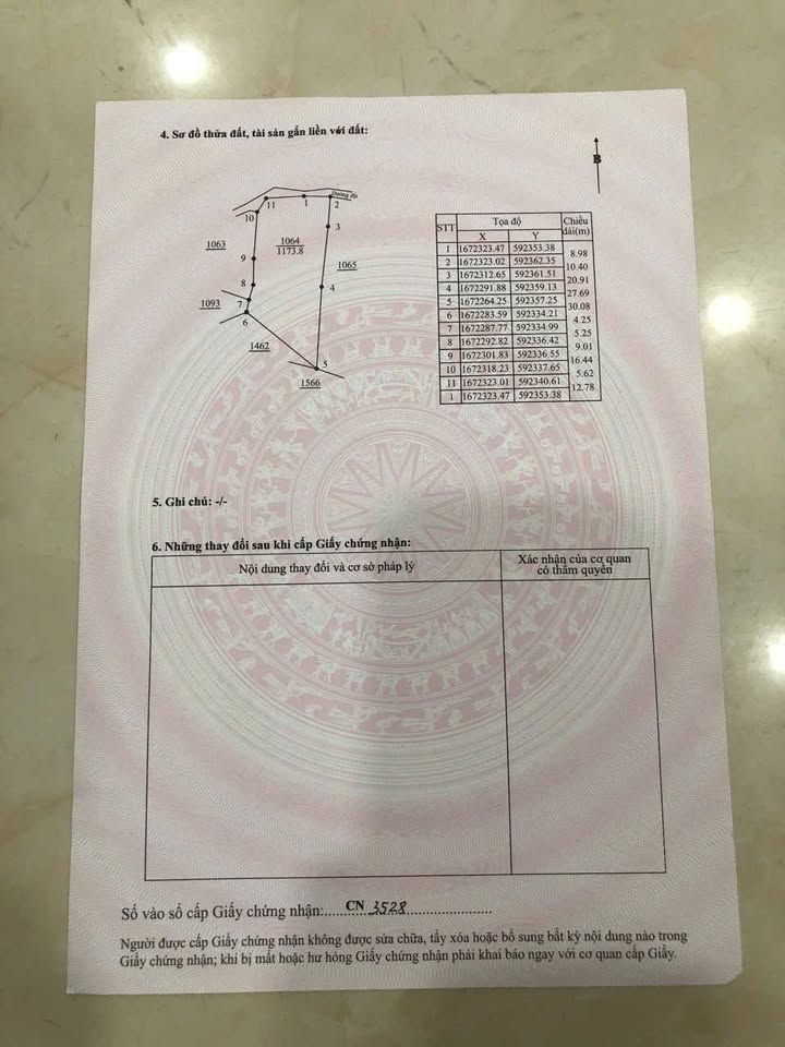 Đất vườn 1.173,8m² xã An Phú, Quảng Ngãi - Giá chỉ 1.15 tỷ VND!