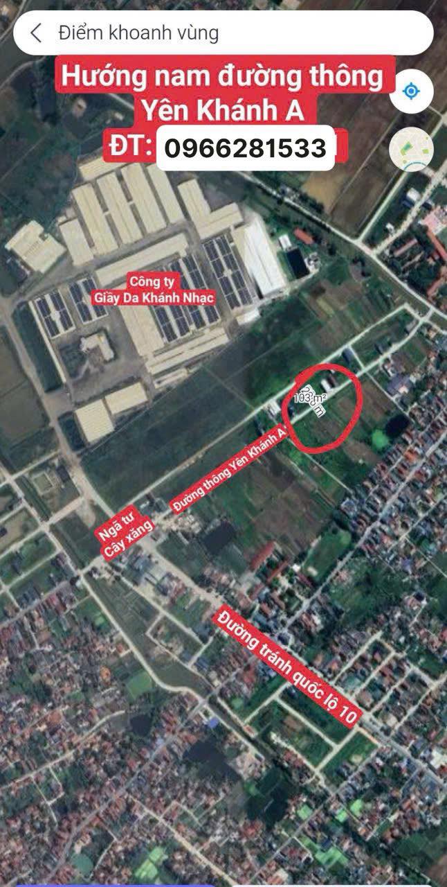 Đất nền Yên Khánh A, Khánh Nhạc 102m² - Hướng Nam, Giá hợp lý nhất thị trường!