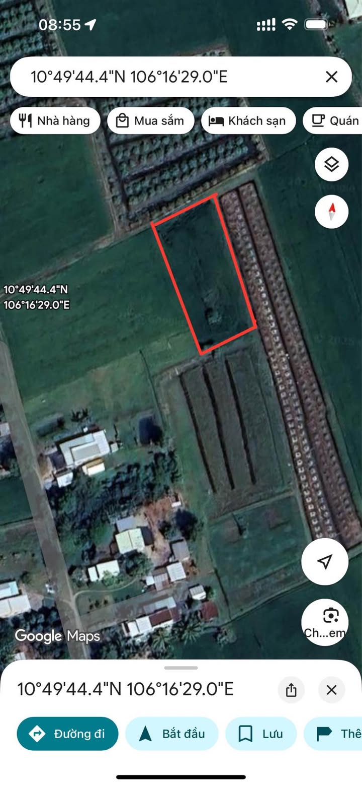 Đất nông nghiệp xã Bình Thành, huyện Đức Huệ, Long An 1139m² - Giá thương lượng hấp dẫn!