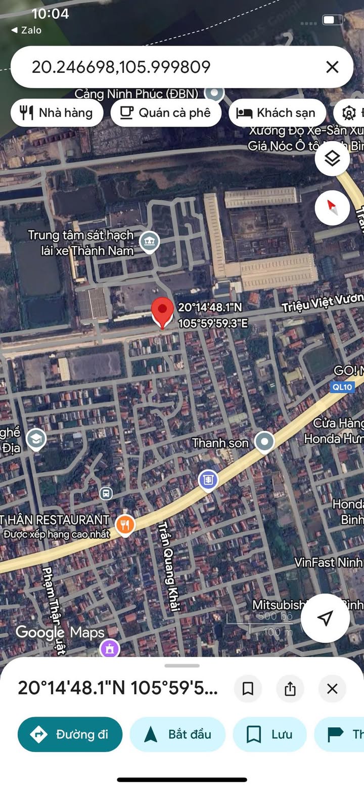 Đất mặt tiền Triệu Việt Vương, Bích Đào 80m² giá thỏa thuận - Đầu tư sinh lời!