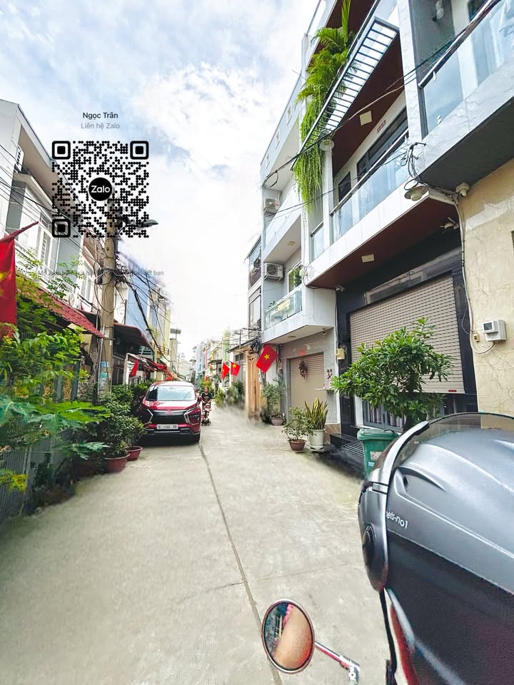 Nhà bán Quận 6, 56m² giá 6 tỷ - Hẻm 5m gần Coop Mart Phú Lâm!