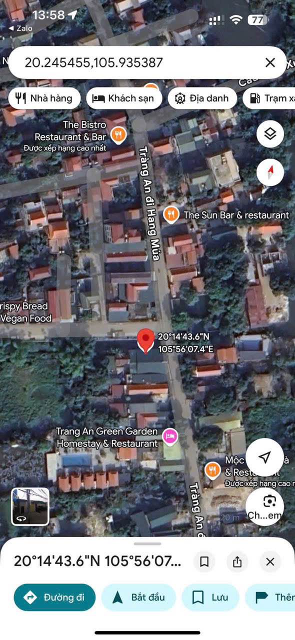 Đất nền Khê Thượng, Ninh Bình 490m² - Sổ đỏ chính chủ, giá thỏa thuận!