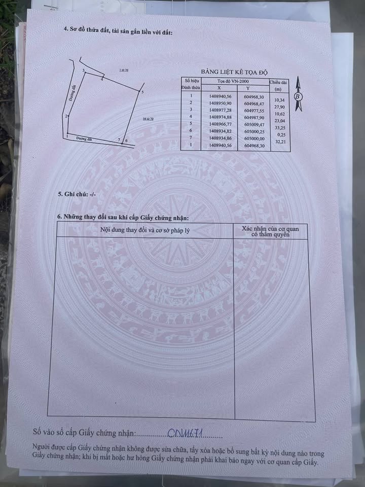 Đất nền Thôn Bình Lộc, Xã Vạn Thắng, 1225m² giá chỉ 750 triệu - Tiềm năng đầu tư tuyệt vời!