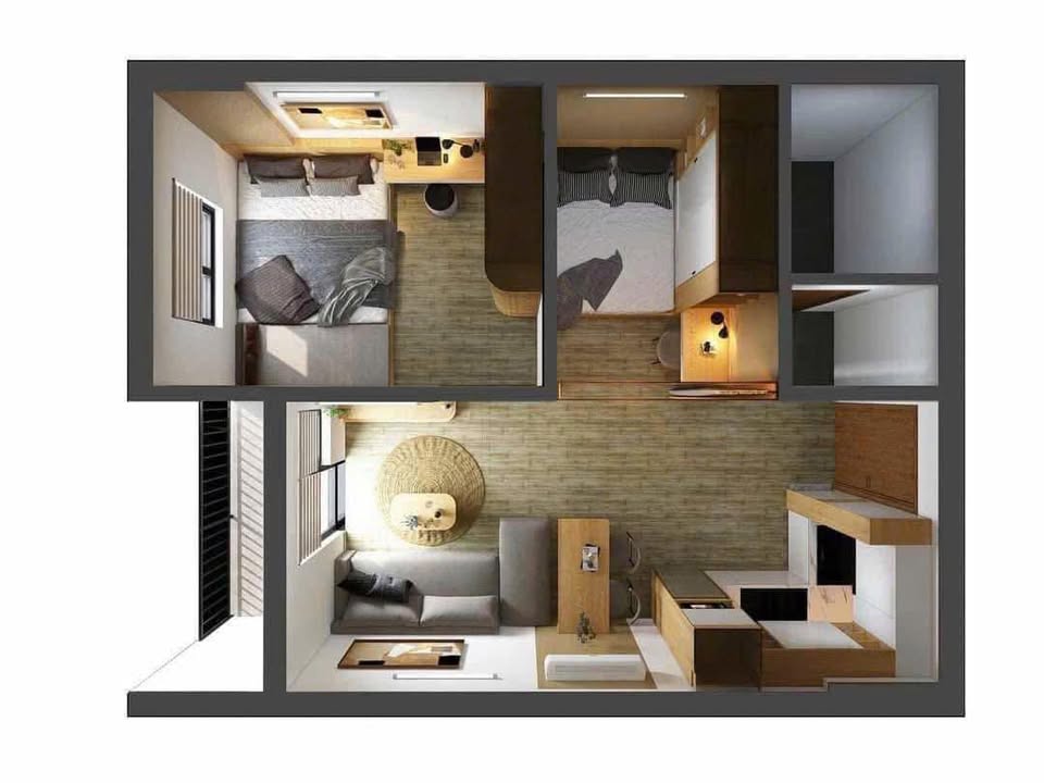 Căn hộ 1,5PN Grandhome Yên Phong 43.33m² - Sở hữu ngay giá tốt!