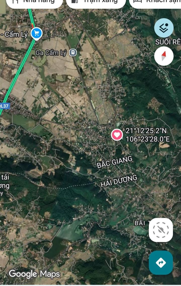 Đất nghỉ dưỡng 850m² tại Cẩm Lý, Lục Nam, Bắc Giang giá chỉ 1.05 tỷ - Cơ hội đầu tư hấp dẫn!