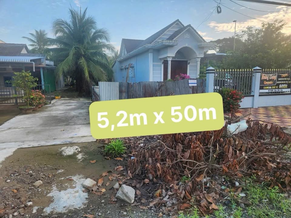 Đất mặt tiền kinh doanh Quốc lộ 61B, 5.2m x 50m giá 1.15 tỷ - Cơ hội đầu tư hấp dẫn!