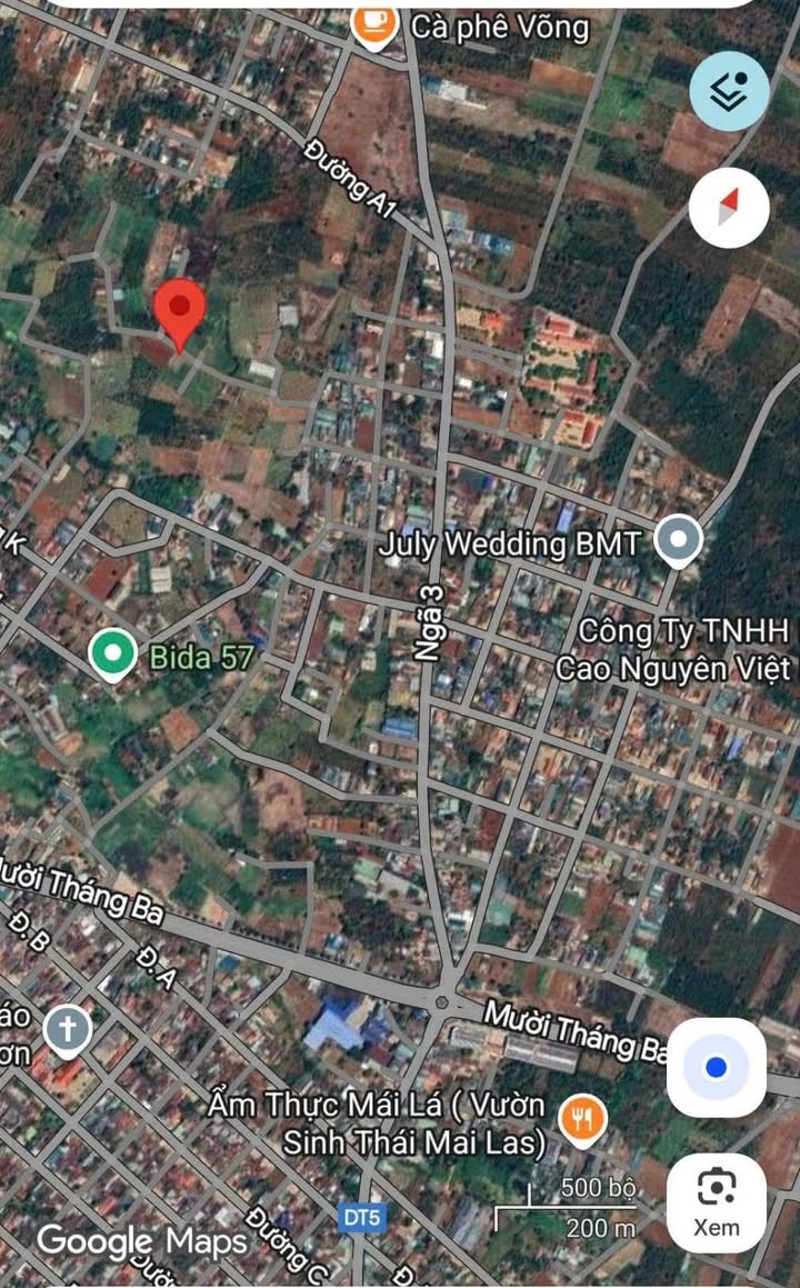 Đất nền Cưbur, Buôn Ma Thuột 60m² giá 1.239 tỷ - Cơ hội đầu tư hấp dẫn!