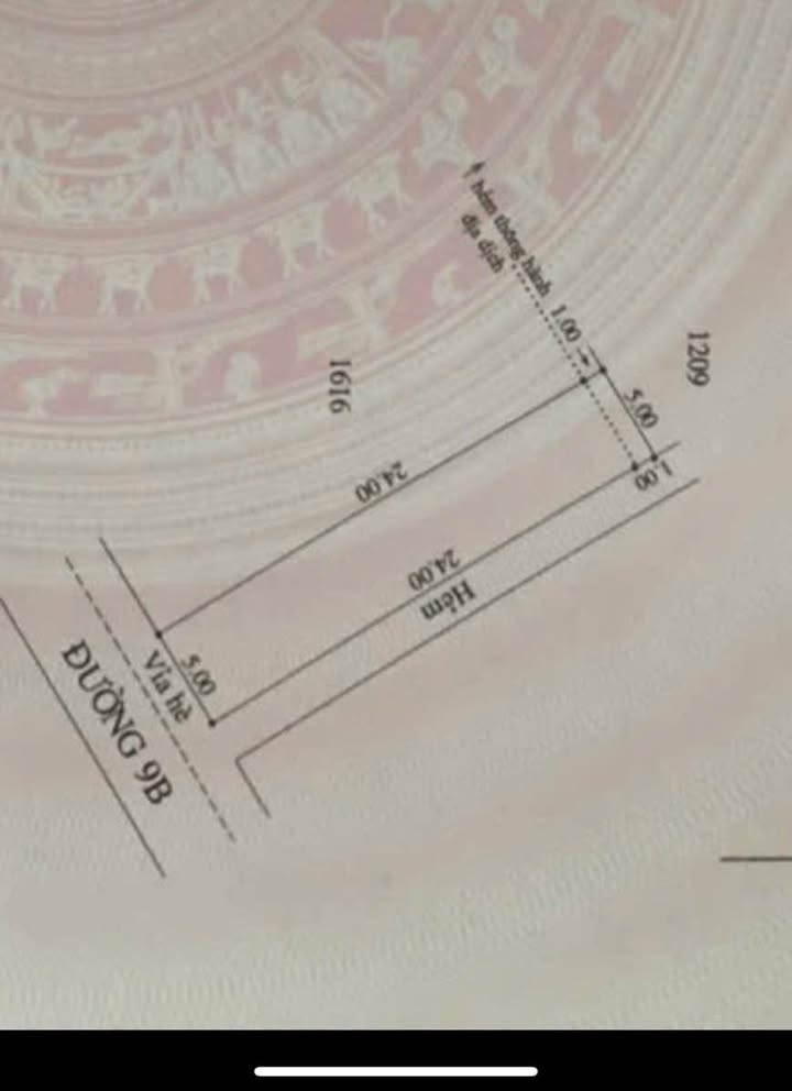 Đất nền đường số 9B Khu đô thị 5A, quận Ninh Kiều, 125m² - Cơ hội đầu tư tuyệt vời!