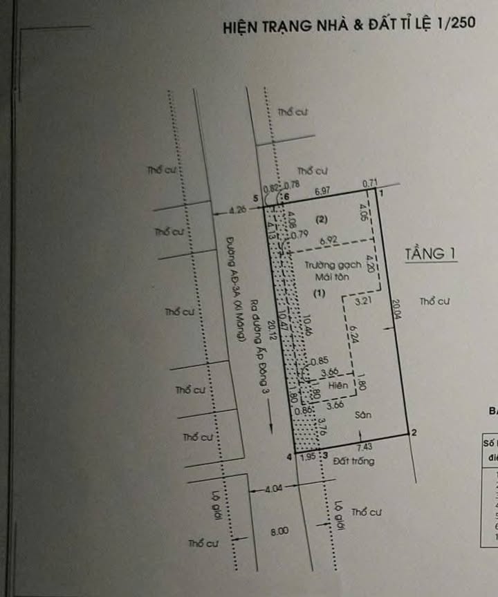 Đất nền Hóc Môn 187m² giá 6.5 tỷ - Sổ hồng riêng, thuận tiện xây dựng!