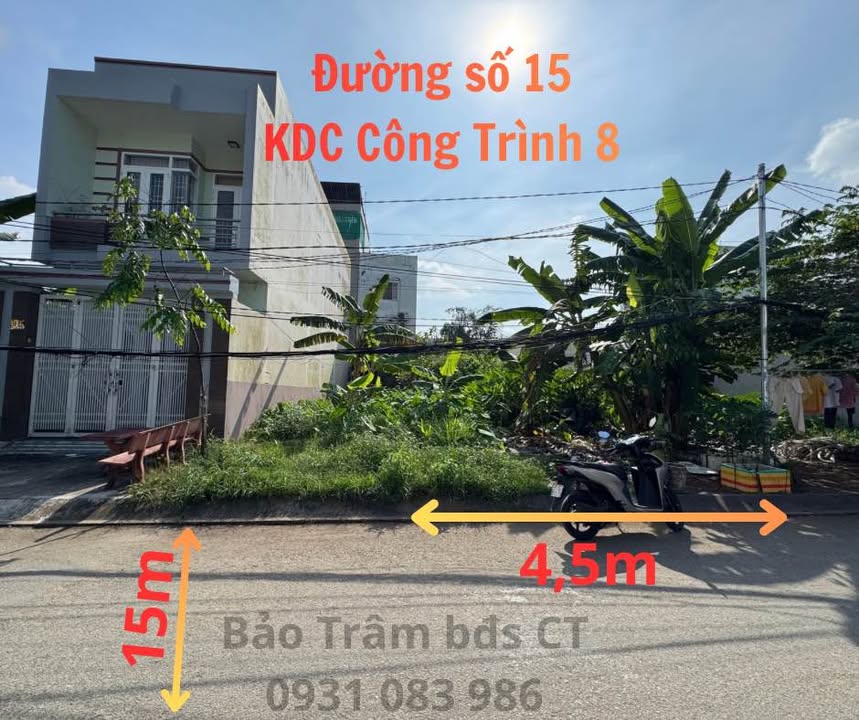 Đất nền KDC Hưng Phú 2, Cái Răng, 85,25m² - Đường rộng 15m, giá tốt!