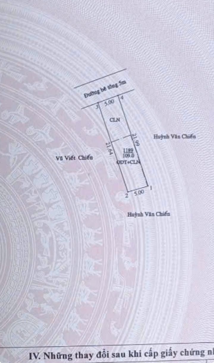 Đất thổ cư P. Chánh Hiệp, TDM 110m² giá 1.6 tỷ - Đường ôtô thuận tiện!