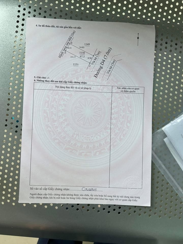 Căn hộ Tuấn Điên Phát 1, Huyện Bàu Bàng 67m² giá 1.485 tỷ - Sẵn sàng vào ở ngay!
