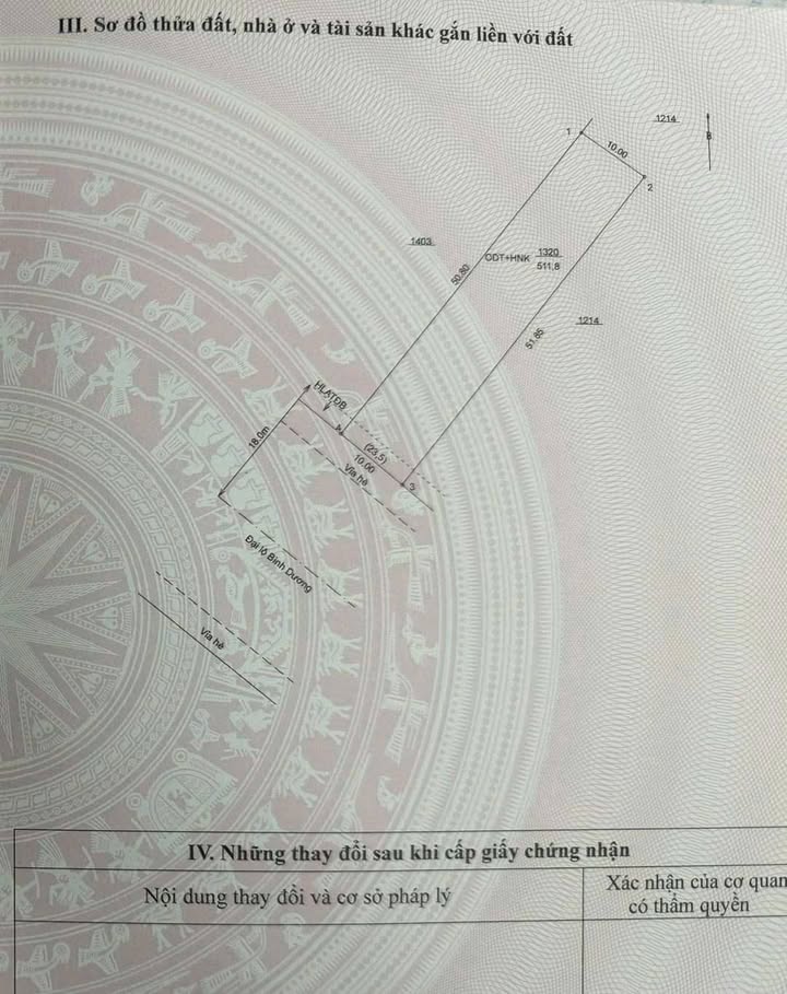FrontHouse Quốc Lộ 13, Phường Mỹ Phước, 500m² giá 11 tỷ - Vị trí kinh doanh lý tưởng!