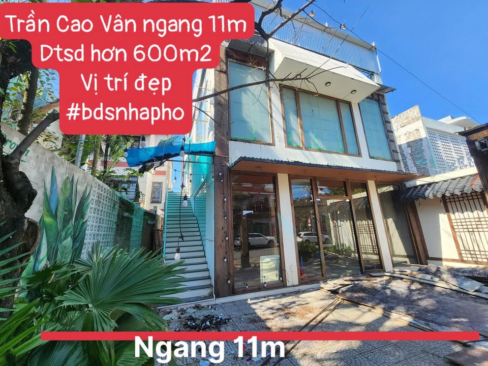 Nhà cho thuê mặt tiền Trần Cao Vân, 300m² giá 40 triệu - Vị trí đắc địa, kinh doanh thuận lợi!