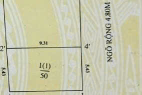 Bán đất phân lô Cổ Nhuế 2, Bắc Từ Liêm 50m² giá 12 tỷ - Đầu tư sinh lời tuyệt vời!