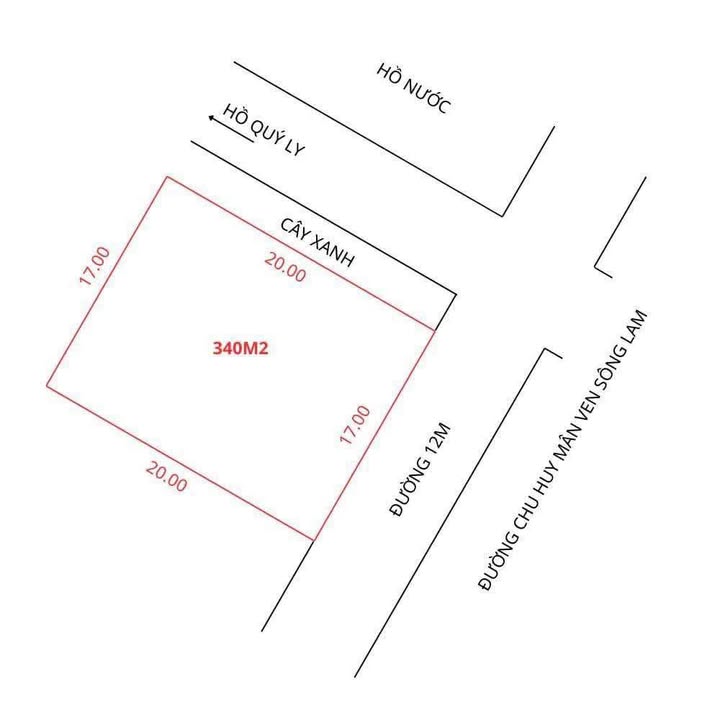 Đất dự án Bến Thuỷ cũ 340m² giá 8,x tỷ - Lô góc mặt tiền 17m