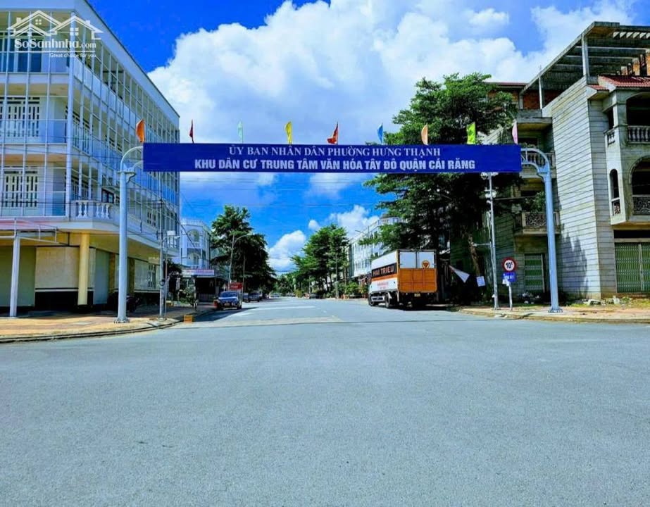 Đất nền KDC Văn Hóa Tây Đô Cần Thơ 100m² giá 3.5 tỷ - Vị trí đẹp, tiện ích đầy đủ!