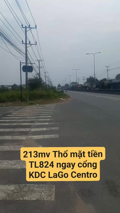 Đất nền mặt tiền TL824, xã Lương Bình, giá 5 tỷ - Cơ hội đầu tư sinh lời!