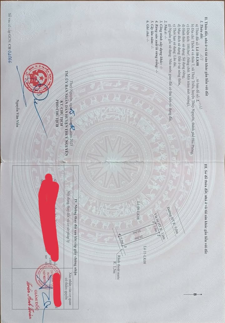 Đất nền dự án Thuỷ Triều, Hải Phòng 100m² - Tiềm năng sinh lời cao!