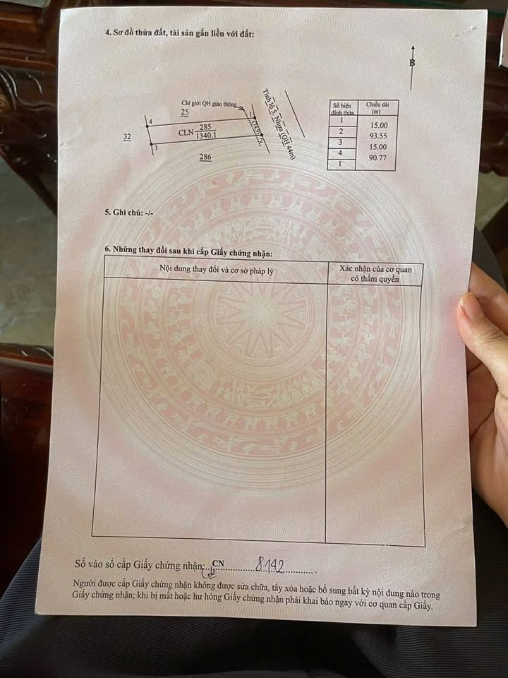 Đất nền xã Ea Bar, huyện Buôn Đôn 1350m² giá 27 tỷ - Cơ hội đầu tư tuyệt vời!