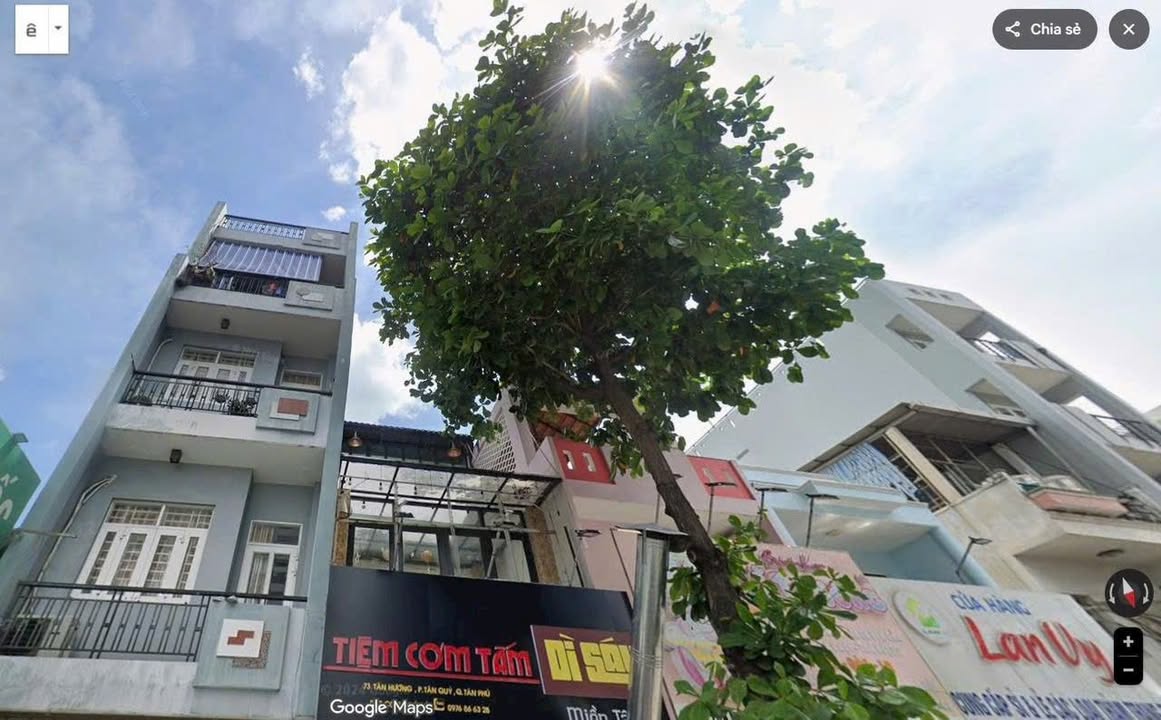 Bán nhà mặt tiền kinh doanh Tân Hương 85m² giá 16.5 tỷ - Vị trí đắc địa, sổ hồng hoàn công đầy đủ!