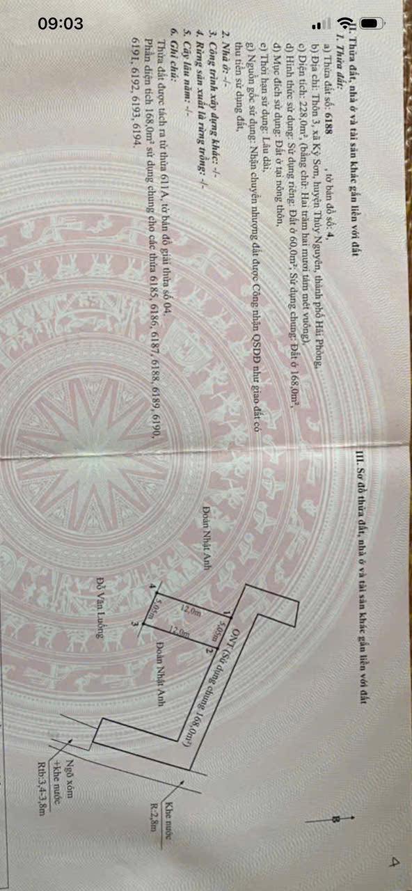 Đất nền 60m² Ninh Sơn - Giá chỉ 200 triệu, Ngõ ô tô vào tận nơi!