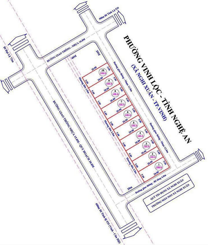 Đất nền Cửa Hội 100m² giá 1 tỷ - Đầu tư sinh lời ngay!
