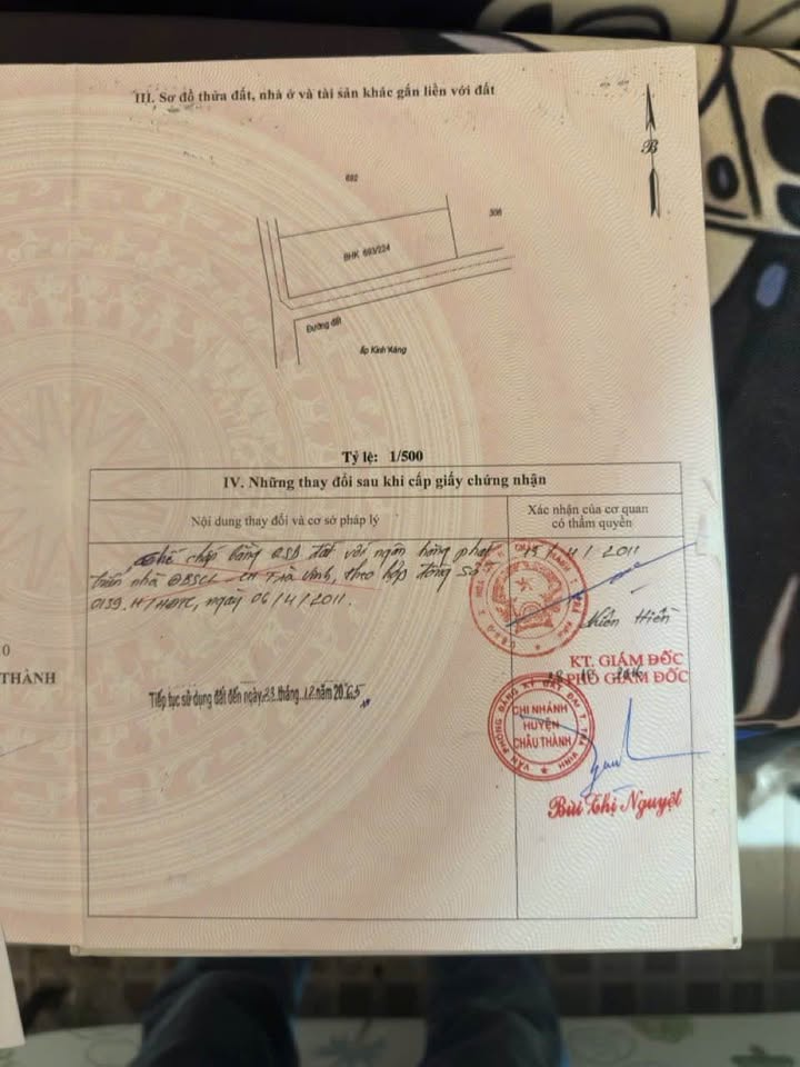 Đất nền 2 mặt tiền Trì Phong 2160m² giá 500 triệu - Cơ hội đầu tư tốt!