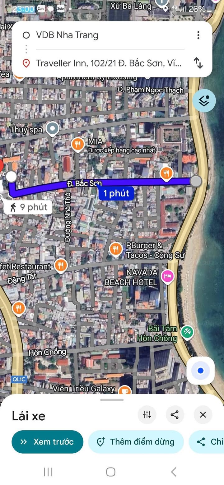 Đất phường Bắc Nha Trang 96.2m² giá 4.97 tỷ - Cách biển Hòn Chồng chỉ 600m!