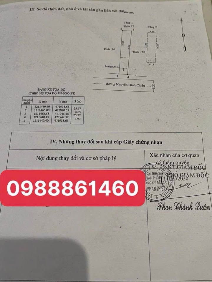 Nhà mặt tiền Nguyễn Đình Chiểu, Phan Thiết 108m² giá 6 tỷ - Kinh doanh sầm uất!