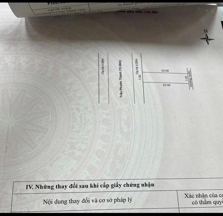 Đất nền mặt tiền Trần Phước Thành 100m² giá 8 tỷ - Vị trí đẹp, thích hợp kinh doanh!