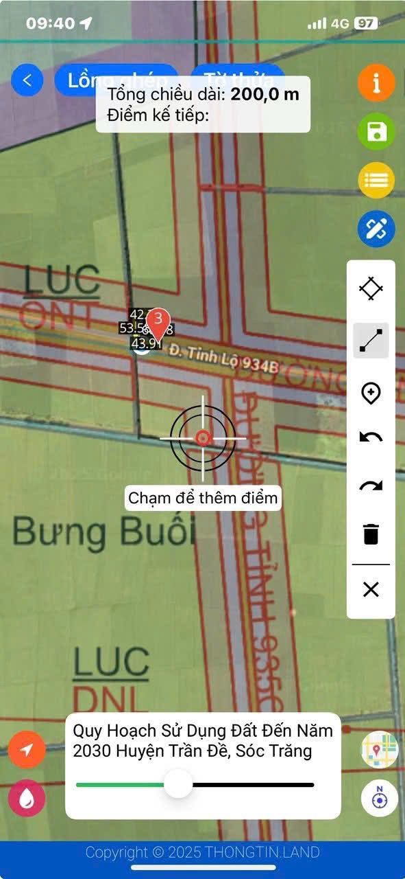 Đất nền 934B, Xã Tài Văn, Huyện Trần Đề, 18,000m² - Cơ hội đầu tư hiếm có!