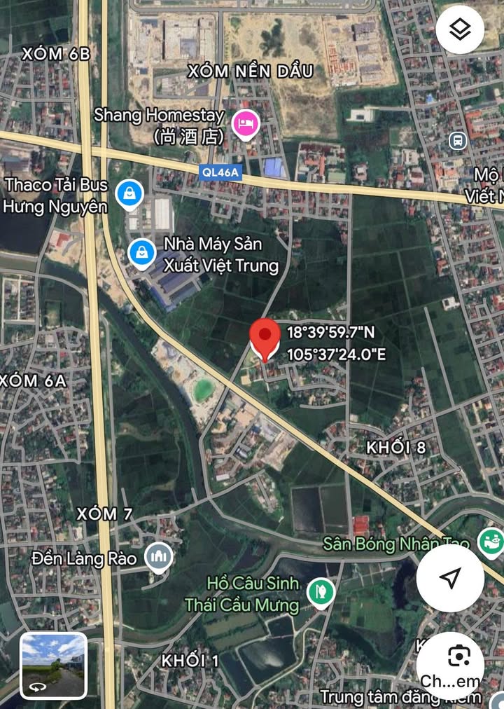 Đất đấu giá xóm 7, xã Hưng Đạo 264m² giá 5 tỷ - Lô góc đường ô tô tránh nhau!