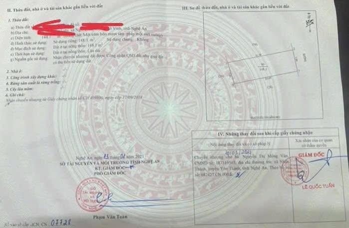 Đất nền Nghi Kim 148m² giá 2,x tỷ - Cơ hội đầu tư tuyệt vời!