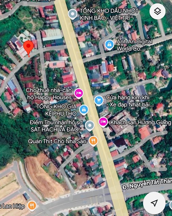 Đất thổ cư Vân Phú, Việt Trì 102m² giá 2.5 tỷ - Đường rộng ô tô tránh nhau!