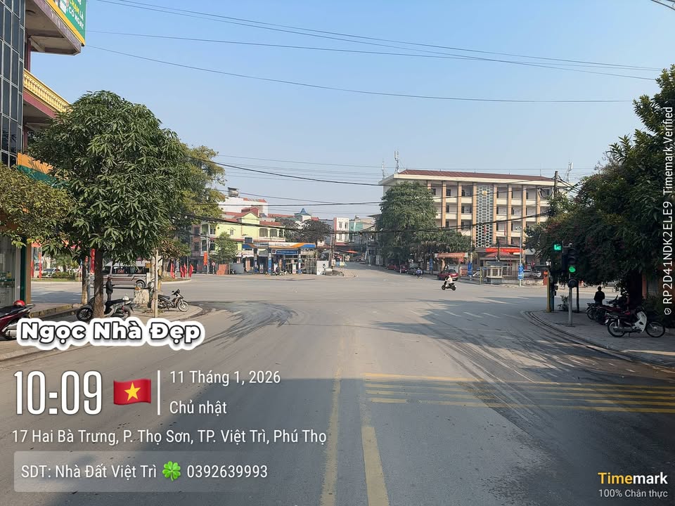 Đất nền góc Hai Bà Trưng, Thọ Sơn 104.8m² giá 7x triệu/m² - Cơ hội đầu tư tuyệt vời!