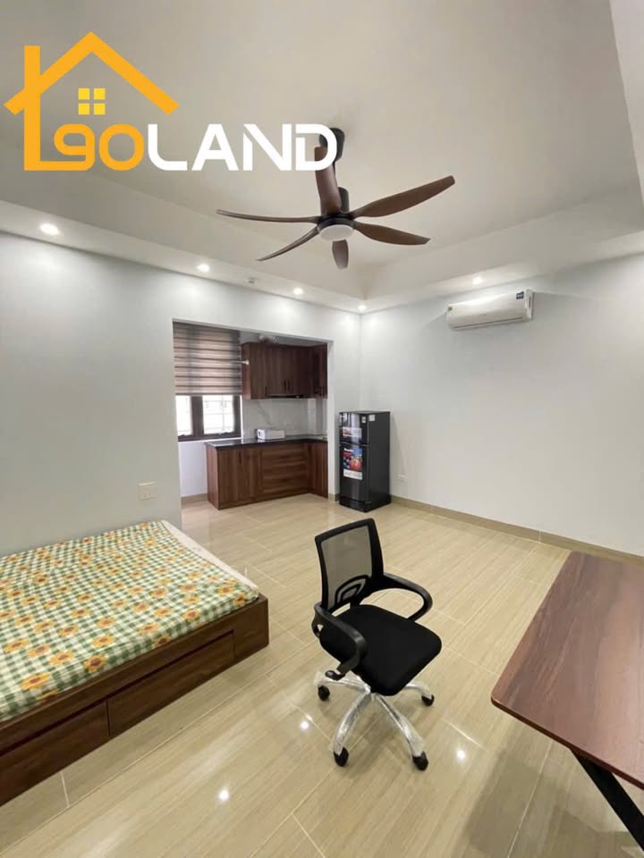 Phòng cho thuê Thịnh Quang 25m² - Full đồ, thang máy, vào ở ngay!