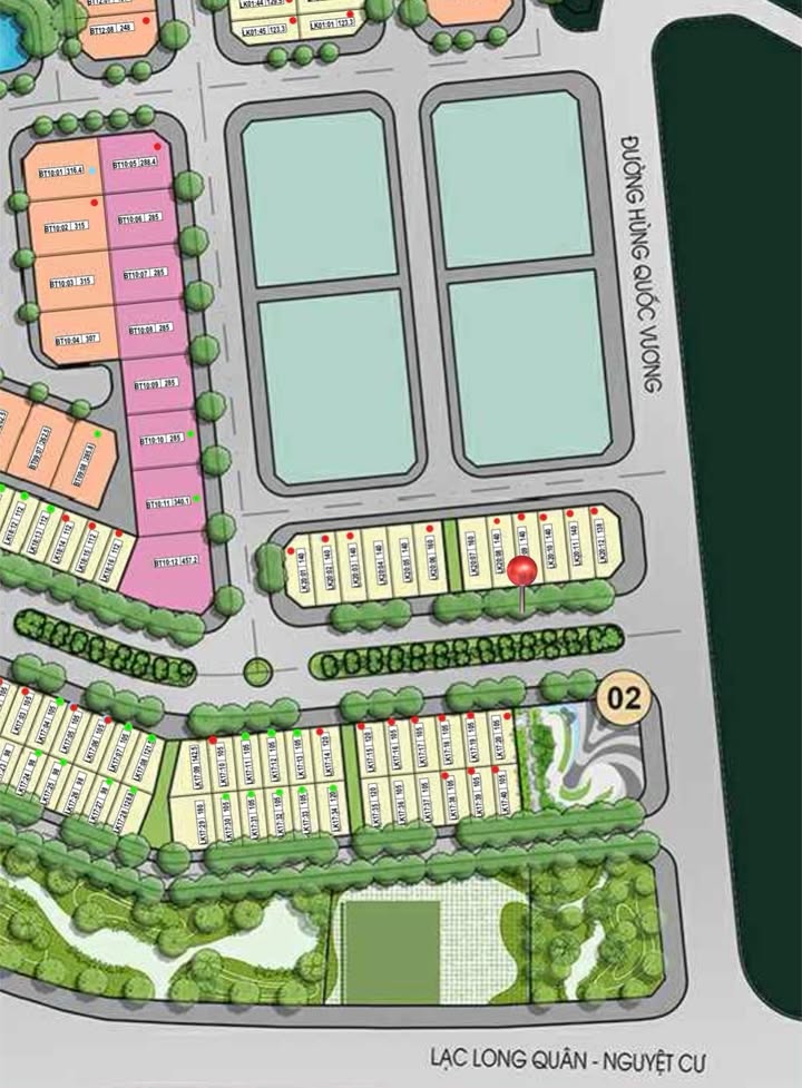 Townhouse Palm Manor Việt Trì 140m² giá 1x tỷ - Vị trí đẹp, sẵn sang tên!