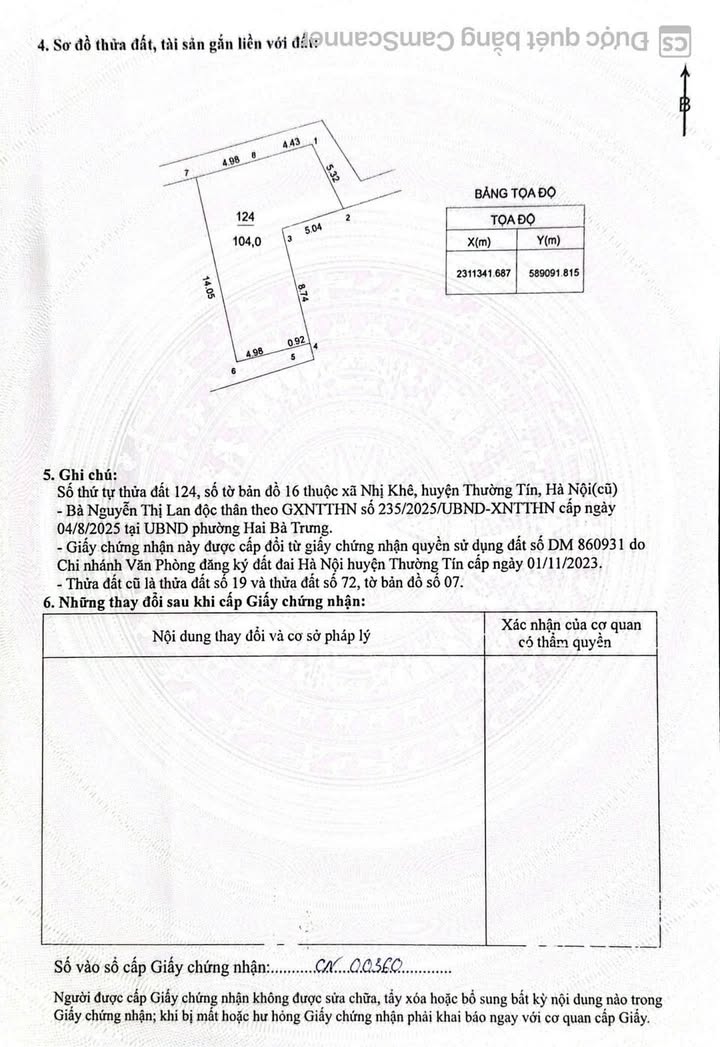 Đất Luyện Kim Quán Gánh 104m² giá thương lượng - Cơ hội đầu tư sinh lời!