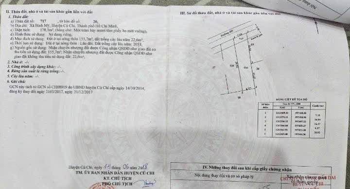 Đất nền Bình Mỹ, Củ Chi 182m² giá 3.5 tỷ - Sổ riêng, mặt tiền đường Nguyễn Thị Da!