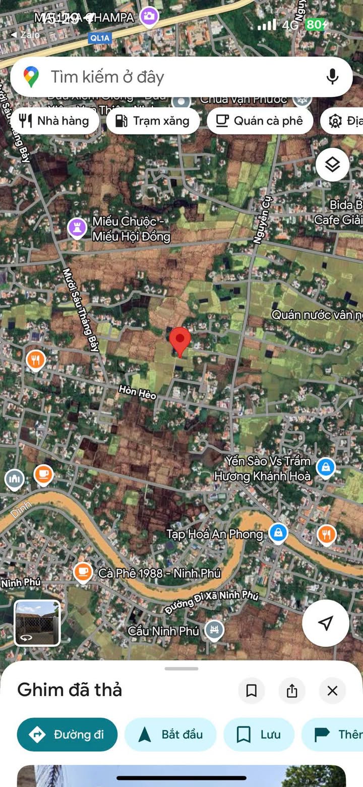 Đất thổ cư Mỹ Lệ, Ninh Đa 352m² giá 1.05 tỷ - Phù hợp nghỉ dưỡng và an cư lâu dài!