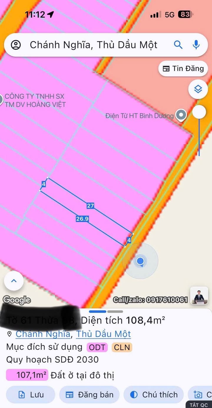 Nhà đẹp 4 phòng ngủ tại Chánh Nghĩa, Thủ Dầu Một, 108m² chỉ 2.5 tỷ - Sẵn sàng vào ở ngay!