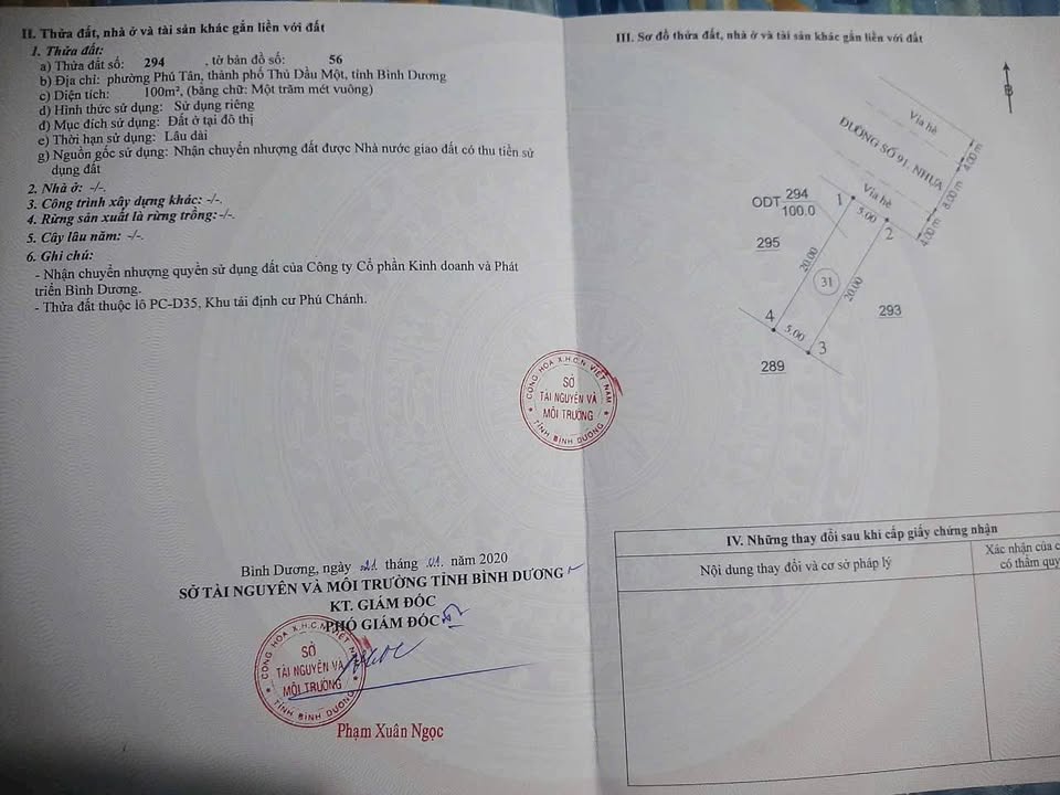 Đất thổ cư đường số 91 Phú Tân 100m² giá 2.35 tỷ - Kinh doanh sầm uất!