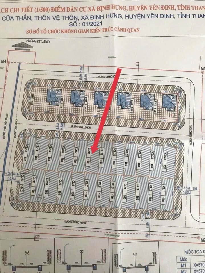 Đất nền Vệ Thôn, Định Tân, 160m² giá 1.1 tỷ - Đầu tư sinh lời cao!