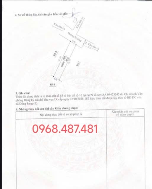 Đất nền Bản tự nhiên cũ Mộc Châu 92m² giá 1.3 tỷ - Cơ hội vàng cho nhà đầu tư!