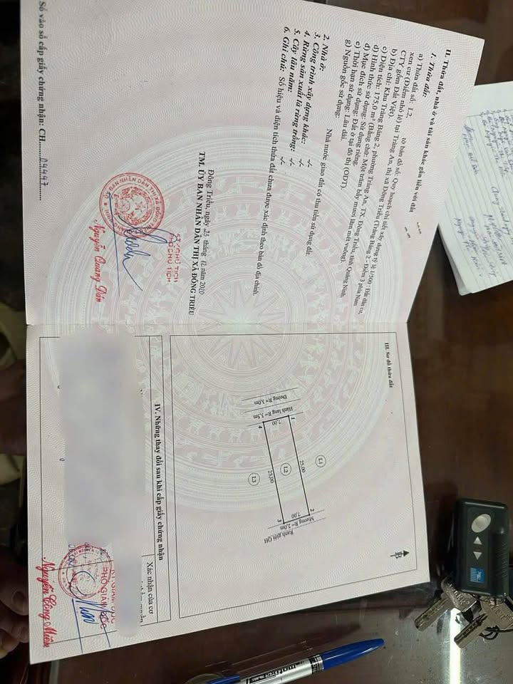 Đất nền Tràng An, Bình Khê 175m² giá hơn 1 tỷ - Mặt tiền 7m, vị trí đẹp!