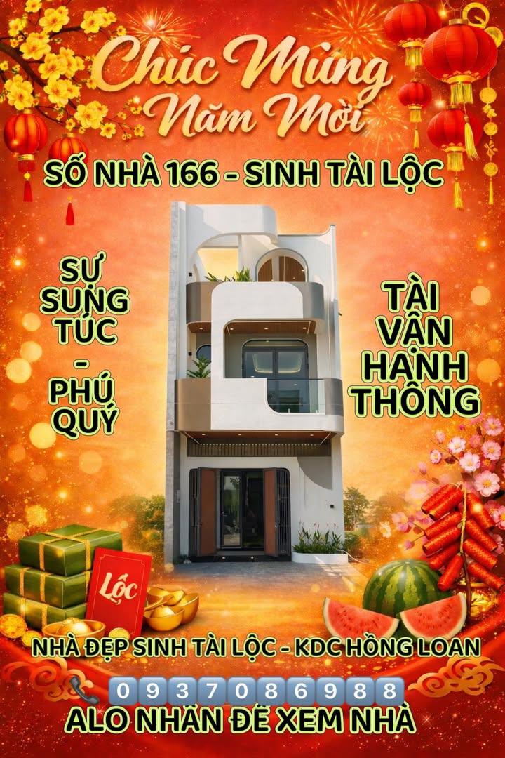 Nhà 3 tầng KDC Hồng Loan, Quận Ninh Kiều, 85m² - Sẵn sàng vào ở với nội thất đầy đủ!
