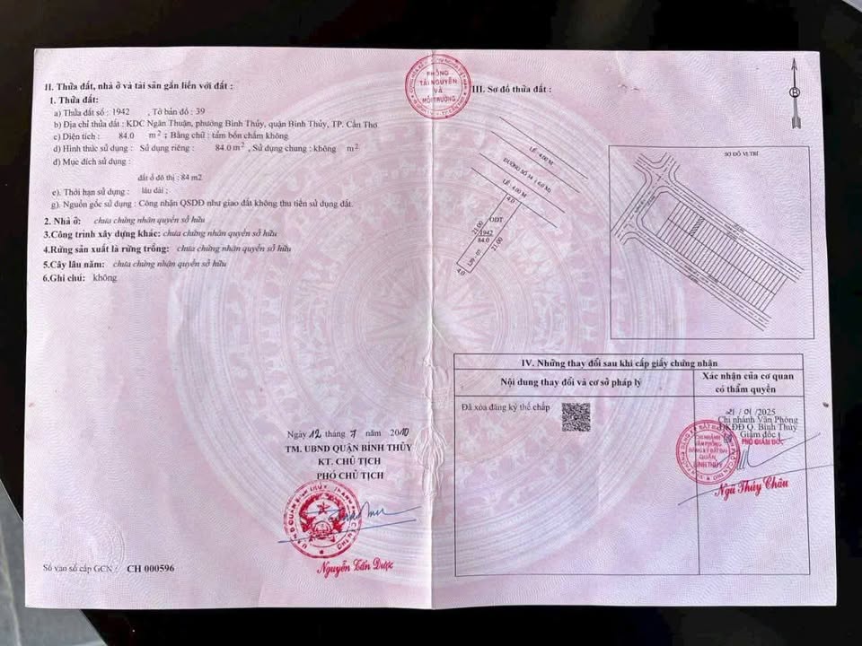 Cặp nền đất KDC Ngân Thuận, Cần Thơ - Diện tích 168m² chỉ 3.2 tỷ - Pháp lý sổ hồng trao tay!