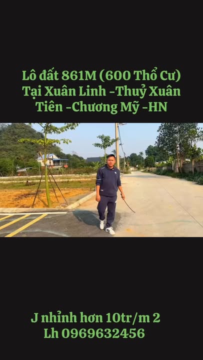 Đất thổ cư Thôn Xuân Linh, Chương Mỹ 861m² - Giá tốt cho đầu tư!